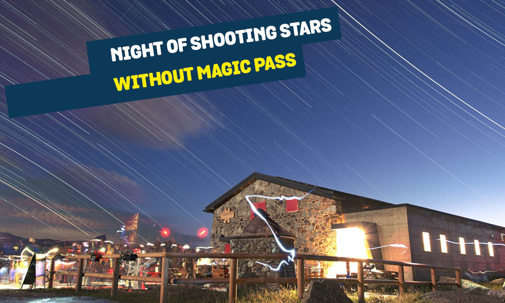 Shooting Stars Night at the Bella-Tola Cabin