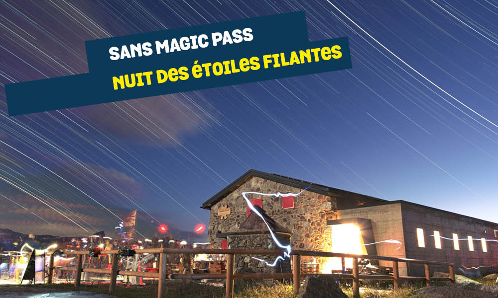 Sternschnuppennacht in der Bella-Tola-Hütte