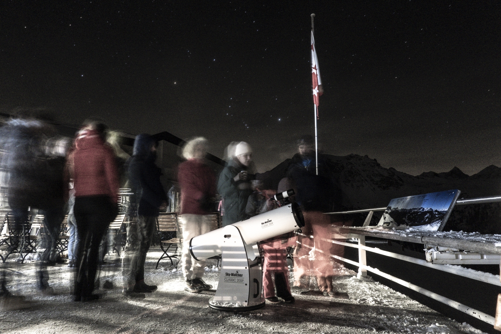Fondue astronomique à Tignousa